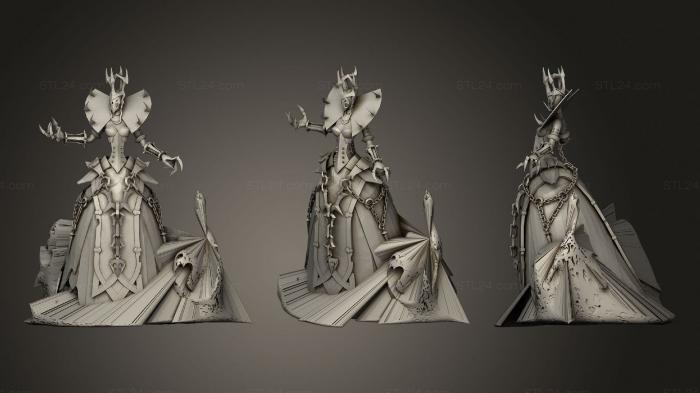 Figurines heroes, monsters and demons (Antenna, STKM_1655) 3D models for cnc